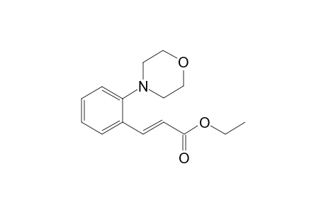 (E)-Ethyl 3-(2-morpholinophenyl)acrylate