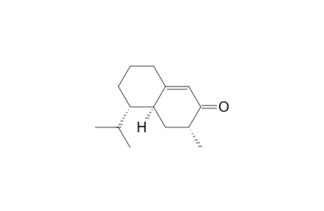2(3H)-Naphthalenone, 4,4a,5,6,7,8-hexahydro-3-methyl-5-(1-methylethyl)-, (3.alpha.,4a.alpha.,5.alpha.)-(.+-.)-