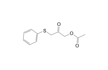 2-Oxo-3-(phenylsulfanyl)propyl acetate