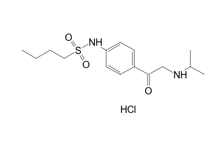 4'-(N-isopropylglycyl)butanesulfonanilide, hydrochloride