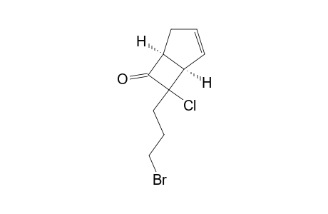 7-(3-BROMOPROPYL)-7-CHLOROBICYCLO-[3.2.0]-HEPT-2-EN-6-ONE;MAJOR-EPIMER