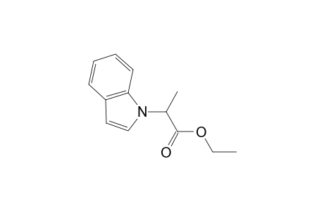 Ethyl Ester of (R,S)-2-(Indol-1-yl)propionic Acid