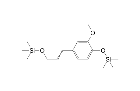 (2-methoxy-4-(3-(trimethylsilyloxy)prop-1-enyl)phenoxy)trimethylsilane