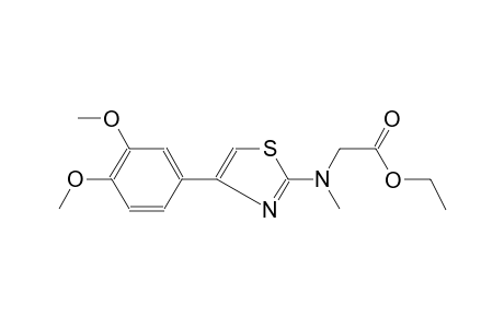ethyl [[4-(3,4-dimethoxyphenyl)-1,3-thiazol-2-yl](methyl)amino]acetate
