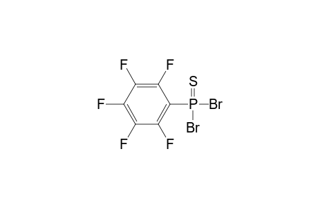 Phosphonothioic dibromide, (pentafluorophenyl)-