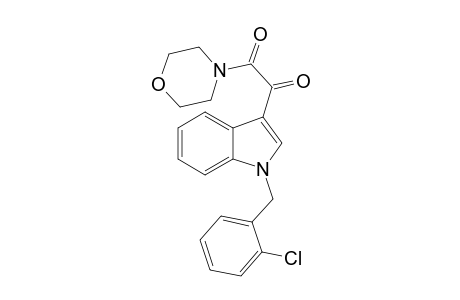 1-Ethanone, 1-[1-[(2-chlorophenyl)methyl]-1H-indol-3-yl]-2-(4-morpholinyl)-2-oxo-