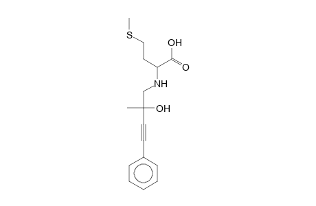N-(2-Hydroxy-2-methyl-4-phenyl-3-butynyl)methionine