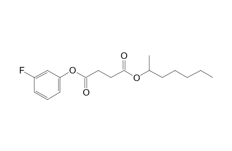 Succinic acid, hept-2-yl 3-fluorophenyl ester