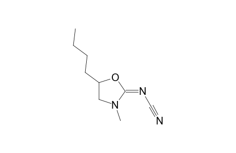 5-Butyl-2-cyanoimino-4,5-dihydro-3-methyl-1,3-dioxazole