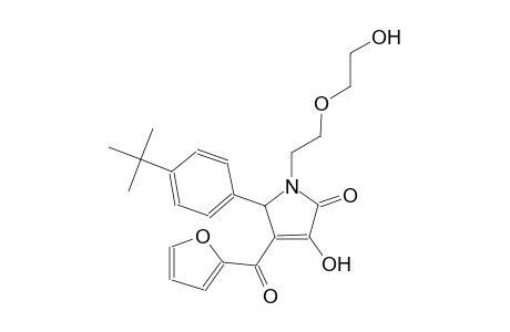 5-(4-tert-butylphenyl)-4-(2-furoyl)-3-hydroxy-1-[2-(2-hydroxyethoxy)ethyl]-1,5-dihydro-2H-pyrrol-2-one