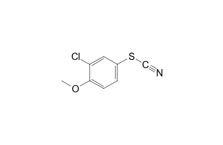 thiocyanic acid, 3-chloro-4-methoxyphenyl ester