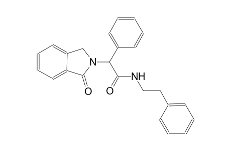 1H-isoindole-2-acetamide, 2,3-dihydro-1-oxo-alpha-phenyl-N-(2-phenylethyl)-