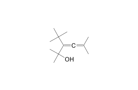 3-(t-butyl)-2,5-dimethyl-3,4-hexadien-2-ol