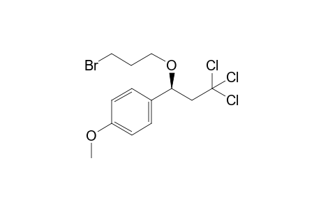 1-[(1S)-1-(3-bromopropoxy)-3,3,3-trichloro-propyl]-4-methoxy-benzene