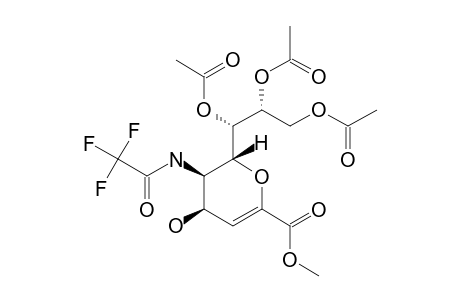 METHYL-7,8,9-TRI-O-ACETYL-2,6-ANHYDRO-3,5-DIDEOXY-5-(2,2,2-TRIFLUOROACETAMIDO)-D-GLYCERO-D-TALO-NON-2-ENONATE