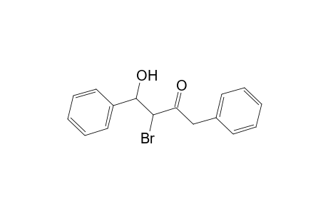 2-Butanone, 3-bromo-4-hydroxy-1,4-diphenyl-