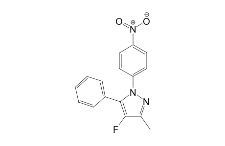 4-Fluoro-3-methyl-1-(4-nitrophenyl)-5-phenyl-1H-pyrazole