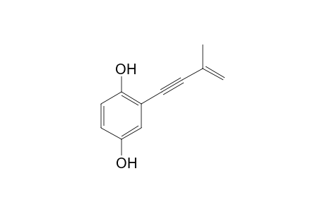 2-(3-Methylbut-3-en-1-ynyl)benzene-1,4-diol