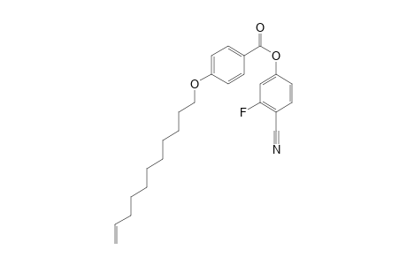 (4-CYANO-3-FLUOROPHENYL)-4-(UNDEC-10-ENYLOXY)-BENZOATE