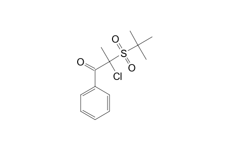 2-TERT.-BUTYLSULFONYL-2-CHLORO-1-PHENYL-PROPANE