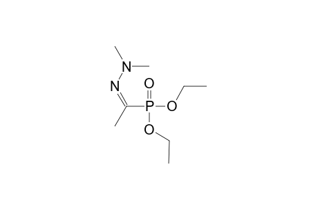 N-[1-(O,O-Diethylphosphonato)ethylidene]-N',N'-dimethylhydrazone