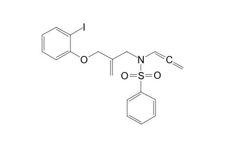 N-[2-[(2-iodanylphenoxy)methyl]prop-2-enyl]-N-propa-1,2-dienyl-benzenesulfonamide