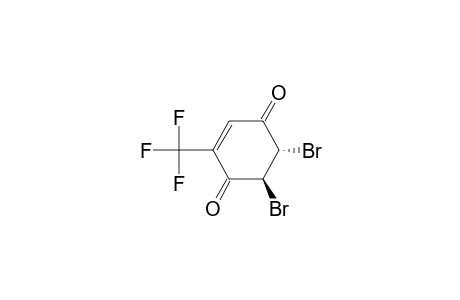 (5S,6S)-5,6-bis(bromanyl)-2-(trifluoromethyl)cyclohex-2-ene-1,4-dione