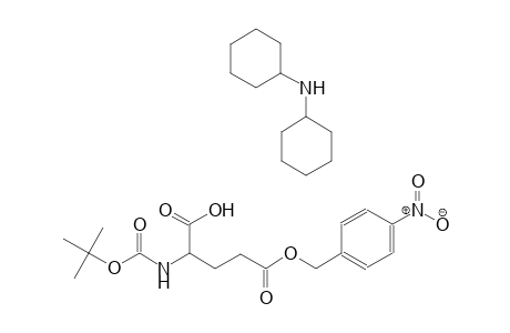 (2S)-2-[(tert-butoxycarbonyl)amino]-5-[(4-nitrobenzyl)oxy]-5-oxopentanoic acid compound with N-cyclohexylcyclohexanamine (1:1)