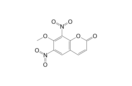 7-Methoxy-6,8-dinitrocoumarin