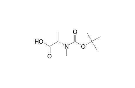 N-tert-Butyloxycarbonyl-N-methyl-L-alanine