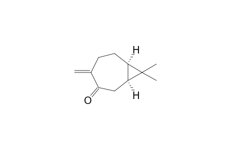 (+)-(1S,7R)-8,8-Dimethyl-4-methylenebicyclo[5.1.0]octan-3-one