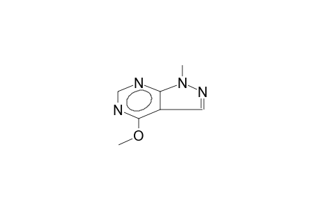 1-METHYL-4-METHOXYPYRAZOLO[3,4-D]PYRIMIDINE