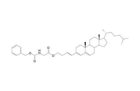 L-2-[(Benzyloxycarbonyl)amino]-4-(chloesta-3,5-dien-3-yl)but-3-enyl acetate