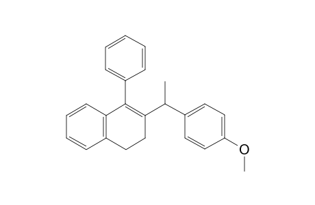 3-(1-(4-Methoxyphenyl)ethyl)-4-phenyl-1,2-dihydronaphthalene