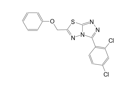 3-(2,4-dichlorophenyl)-6-(phenoxymethyl)[1,2,4]triazolo[3,4-b][1,3,4]thiadiazole