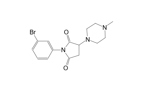 1-(3-bromophenyl)-3-(4-methyl-1-piperazinyl)-2,5-pyrrolidinedione