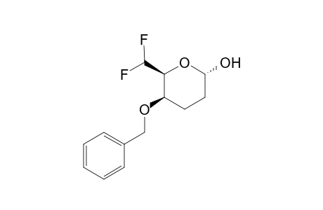 Racemic a-5-O-Benzyl-6,6-difluororhodinose