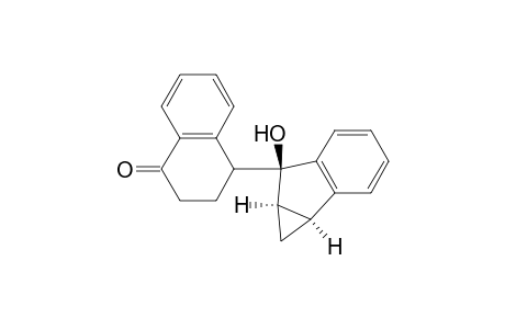 [1a.alpha.,6.beta.(S*),6a.alpha.]-3,4-Dihydro-4-(1,1a,6,6a-tetrahydro-6-hydroxycycloprop[a]inden-6-yl)-1(2H)-naphthalenone