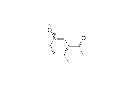 3-Acetyl-4-methylpyridin-1-oxide