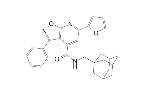N-(1-adamantylmethyl)-6-(2-furyl)-3-phenylisoxazolo[5,4-b]pyridine-4-carboxamide