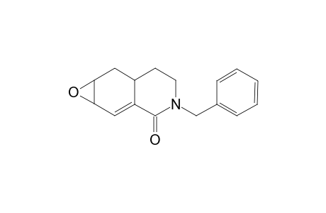 2-Benzyl-3,4,4a,5,6,7-hexahydro-oxireno[g]isoquinol-1(2H)-one