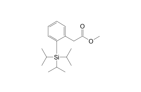Methyl 2-(tri-isopropylsilyl)phenylacetate