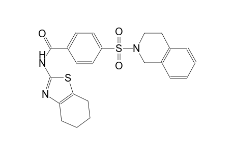 benzamide, 4-[(3,4-dihydro-2(1H)-isoquinolinyl)sulfonyl]-N-(4,5,6,7-tetrahydro-2-benzothiazolyl)-