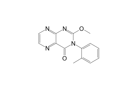 2-Methoxy-3-o-tolylpteridin-4(3H)-one
