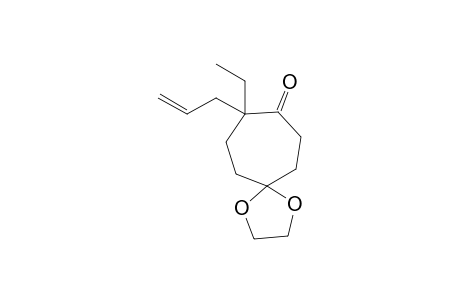 9-Allyl-9-ethyl-1,4-dioxaspiro[4.6]undecan-8-one