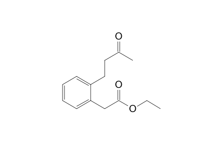 Ethyl 2-[2-(3-oxobutyl)phenyl]ethanoate