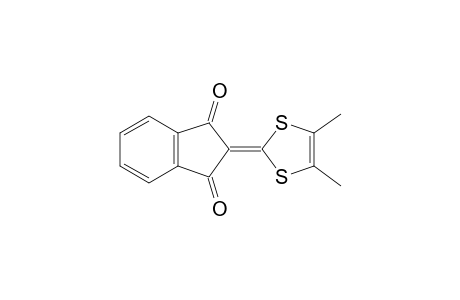 2-[4,5-Dimethyl-1,3-dithiol-2-ylidene]-1,3-indanedione