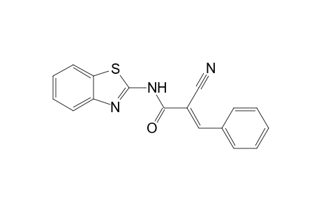 (E)-N-(1,3-benzothiazol-2-yl)-2-cyano-3-phenyl-2-propenamide