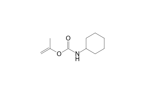Carbamic acid, cyclohexyl-, 1-methylethenyl ester
