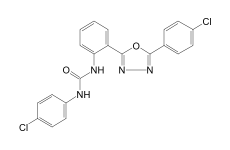 4-CHLORO-2'-[5-(p-CHLOROPHENYL)-1,3,4-OXADIAZOL-2-YL]CARBANILIDE